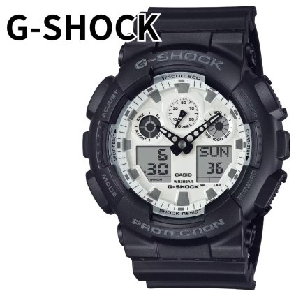 G-SHOCK メンズ 腕時計 アナデジ ブラック ホワイト 20気圧防水 CASIO Gショック 海外モデル 大型ケース スポーツウォッチ 男性 プレゼント ギフト 誕生日 記念日 成人 卒業 入学