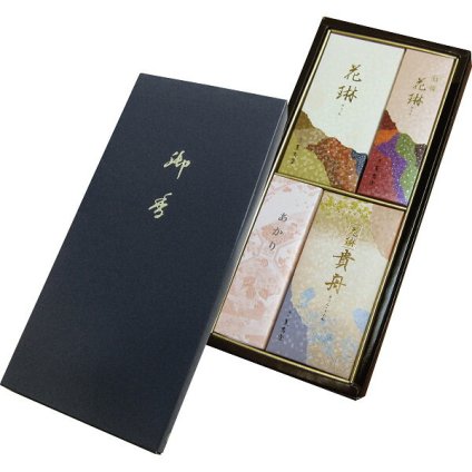 【直送】薫寿堂 特撰花琳 アソート二種香 [26-0503-194] 193 お線香 蝋燭 セット 詰め合わせ 貴舟 ローソク あかり 進物線香 御供 お盆 お彼岸 喪中見舞い ギフト