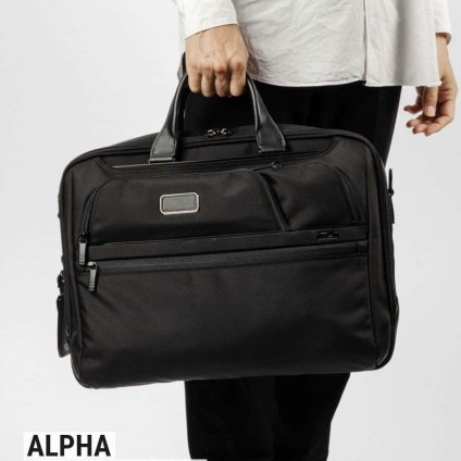 トゥミ TUMI ALPHA アルファ LARGE 17 BRIEFCASE ラージ 17インチ ブリーフケース 02603114D4 158967 ビジネスバッグ 通勤 メンズ バッグ ブラック