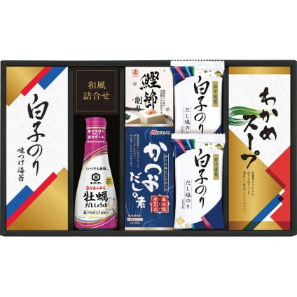 キッコーマン しょうゆ 白子のり 食卓詰め合わせ [26-7633-174] KSC-30E 牡蠣だし醤油 白子味のり 調味料 詰め合わせ ギフト お中元 お歳暮 内祝い 出産内祝い 結婚内祝い 快気祝い 香典返し 贈り物 プレゼント