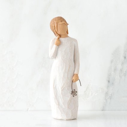 ウィローツリー彫像 Remember - あなたのこと忘れない 14cm 少女 | おしゃれ 置物 彫刻 人形 インテリア スーザン･ローディ 正規輸入品