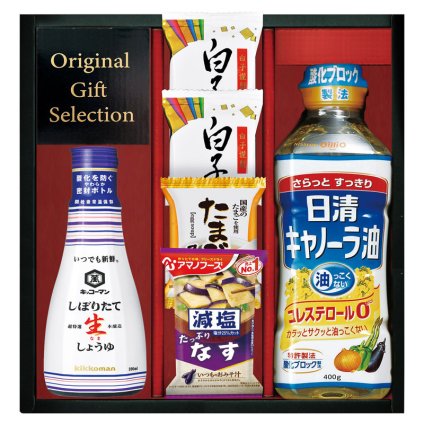 千寿和膳日清オイリオ・キッコーマン・アマノフーズ詰合せ  ／ドレッシング 調味料 食品 お中元 御中元 ギフト 暑中 残暑 お盆 初盆 新盆 お供 御供 ギフト 2026 送料無料 ギフト プレゼント プチギフト 内祝い 快気祝い 出産祝い 結婚祝い 引出物 新築祝い お返し