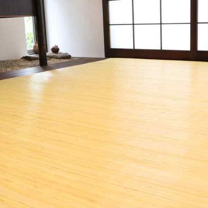 籐 ラグ カーペット 自然素材 ひんやり インドネシア産 むしろ 本間8畳 約382×382cm