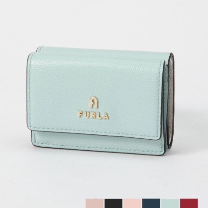 フルラ FURLA WP00318 ARE000 三つ折り財布 カメリアSサイズ レディース 財布 ミニ財布 レザー 本革 小銭入れ シンプル コンパクトウォレット 折りたたみ ギフト CAMELIA S COMPACT WALLET TRIFOLD プレゼント お祝い 記念 全6色