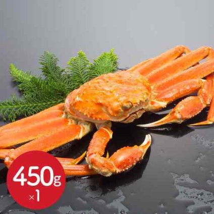 ボイル ずわいがに 姿 450g カナダ産 厳選 特大 蟹 濃厚な旨み 甘み 急速冷凍