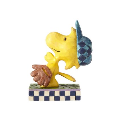 ウッドストック ベースボール ミニ 野球 7.6cm | ジムショア ピーナッツ グッズ フィギュア 人形 置物 彫刻 Jim Shore 正規輸入品