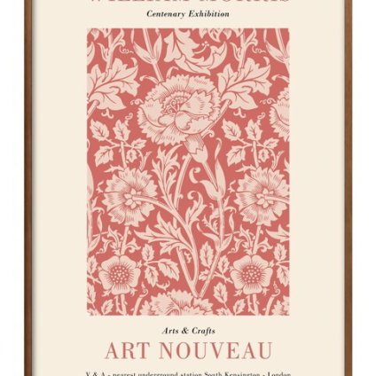 ウィリアム モリス A3 サイズ ポスター アート おしゃれ 絵画 インテリア 北欧 イラスト マット紙 艶消し アートパネル 額 フレーム デザイン 壁掛け ギフト 新築祝い ディスプレイ 引越し祝い　新生活　空間デザイン 
