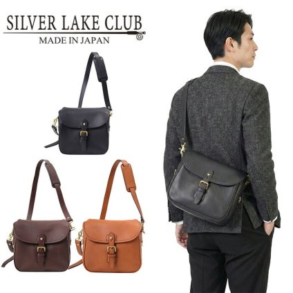 SILVER LAKE CLUB シルバーレイククラブ 日本製 TEMOMI レザーミニショルダーバッグ 427101