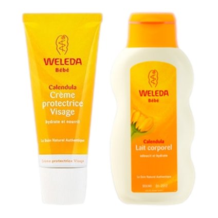 ヴェレダ カレンドラ ベビーフェイシャルクリーム 50ml  + ミルクローション 200ml のセット    |  激安  WELEDA  デイクリーム 美容グッズ コスメ化粧品 誕生日 クリスマス ホワイトデー 結婚記念日 ウエディングギフト 母の日 送別会 バレンタインデー 女性 彼女 妻奥さん 