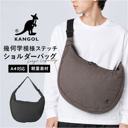 KANGOL カンゴール ショルダーバッグ 250-2244 通販 ショルダーバック 斜めがけバッグ 肩掛けカバン ブランド 大きめ A4 大容量 メンズ レディース 通学 通勤 旅行 アウトドア シンプル 斜め掛け 10代 20代 30代 40代 メンズバッグ