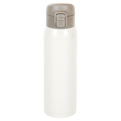 モテコ ワンタッチ栓マグボトル500ml ホワイト  ／水筒 キッチン用品 敬老の日 プレゼント ギフト お彼岸 お供え 秋 2026 送料無料 ギフト プレゼント プチギフト 内祝い 快気祝い 出産祝い 結婚祝い 引出物 新築祝い お返し
