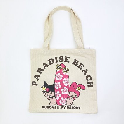サンリオ 日焼け マイメロディ＆クロミ A4トートバッグ Sanrio