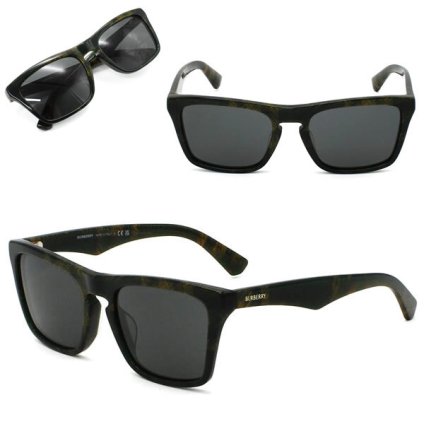 バーバリー サングラス BURBERRY 0BE4434F 412587 57 サングラス アジアンフィット メンズ レディース ユニセックス GREEN GREY