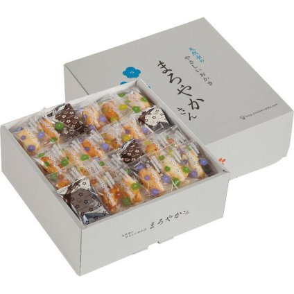 天然水おかき まろやかさん [26-7509-040] TM-30SN おかき せんべい 和菓子 詰め合わせ 個包装 国産もち米使用 3種 塩味 欧風風 あまから醤油 贈り物 お祝い お返し 内祝い 出産 結婚 快気 プレゼント ギフト