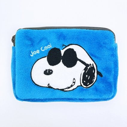 スヌーピー ジョー・クール ミニティッシュポーチ付きパスケース  SNOOPY