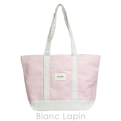 【ノベルティ】 ランコム LANCOME トートバッグ ピンクストライプ