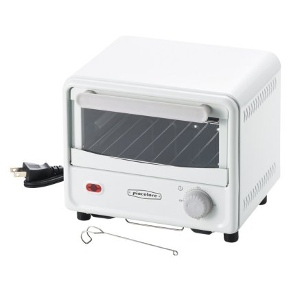 ピアコローレ ミニオーブントースター ホワイト  ／オーブントースター トースター キッチン家電 家電 敬老の日 プレゼント ギフト お彼岸 お供え 秋 2026 送料無料 ギフト プレゼント プチギフト 内祝い 快気祝い 出産祝い 結婚祝い 引出物 新築祝い お返し