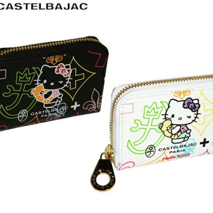 正規品 メンズ レディース CASTELBAJAC カステルバジャック KITTON 小銭入れ 086651 86651 ikt02 ハローキティ Hello Kitty 旅行 ギフト
