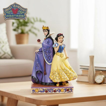 白雪姫と悪い魔女 20.9cm | ディズニー トラディションズ ジムショア グッズ フィギュア 人形 置物 彫刻 Jim Shore 正規輸入品