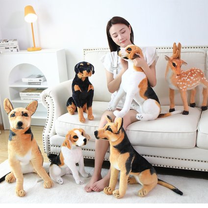 ぬいぐるみ 犬 リアル 抱き枕 超大判 ふわふわ 可愛い お部屋 インテリア 子供 誕生日 お祝い プレゼント ギフト 癒しグッズ