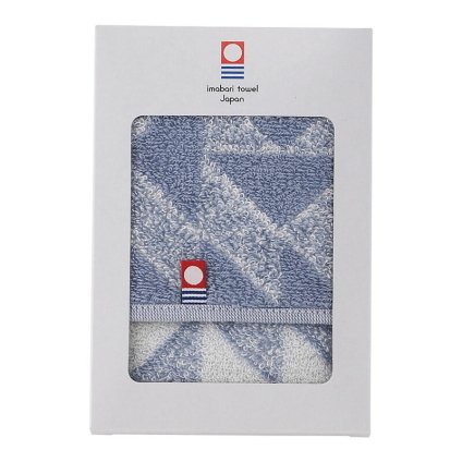 実りの秋の贈り物 タオルハンカチ 今治タオル ブルー 25×25cm 0kg 綿100%