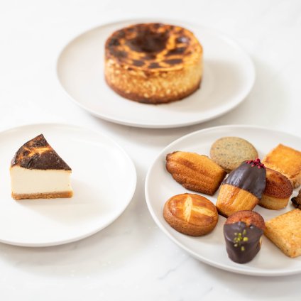 香濃【チーズケーキ】と【幸せ】焼き菓子ギフト詰め合わせセット　≪セット商品ご購入で300円お得！さらに送料無料！≫【お取り寄せスイーツ】【お取り寄せチーズケーキ】【なめらかチーズケーキ】【贈り物スイーツ】【贈り物チーズケーキ】【焼き菓子ギフト】【 母の日・ 父の日】【 敬老の日】【 お礼 】【お祝い】【 内祝い】【 お誕生日】【 お中元・ お歳暮】【 グルメプレゼント】