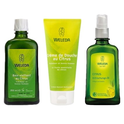 ヴェレダ シトラス 3点セット/ バスミルク 200ml  ＋  クリーミーボディウォッシュ 200ml  ＋  オイル 100ml ポンプ付    |  激安  WELEDA  入浴剤・バスオイル 美容グッズ コスメ化粧品 誕生日 クリスマス ホワイトデー 結婚記念日 ウエディングギフト 母の日 送別会 バレン