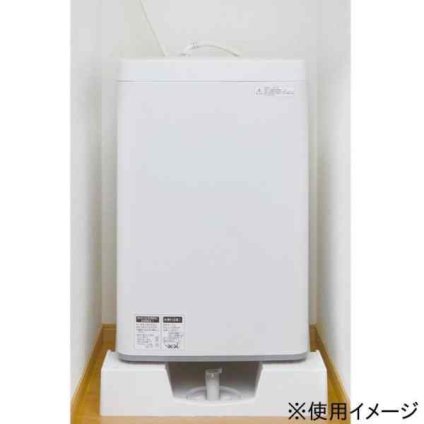 テクノテック 洗濯機用 かさ上げ 防水パン イージーパン TPD600-CW2 ニューホワイト W600 D600 H120 排水トラップ清掃 メンテナンス 排水管洗浄 ランドリースペース 有効活用 リフォーム サニタリー