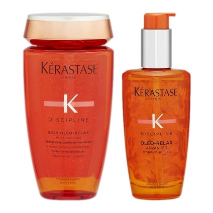 ケラスターゼ ディシプリン  DP バン オレオ リラックス  250ml  ＋  DP フルイド オレオ リラックス100ml    |  KERASTASE  シャンプー 美容グッズ コスメ化粧品 誕生日 クリスマス ホワイトデー 結婚記念日 ウエディングギフト 母の日 送別会 バレンタインデー 女性 彼女 