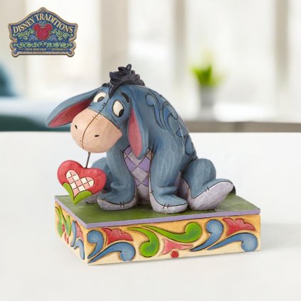 イーヨー 9cm くまのプーさん | ディズニー トラディションズ ジムショア グッズ フィギュア 人形 置物 彫刻 Jim Shore 正規輸入品