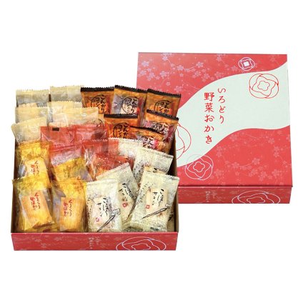 いろどり野菜おかき  ／あられ・おかき せんべい・米菓 スイーツ・お菓子 食品 お中元 御中元 ギフト 暑中 残暑 お盆 初盆 新盆 お供 御供 ギフト 2026 送料無料 ギフト プレゼント プチギフト 内祝い 快気祝い 出産祝い 結婚祝い 引出物 新築祝い お返し