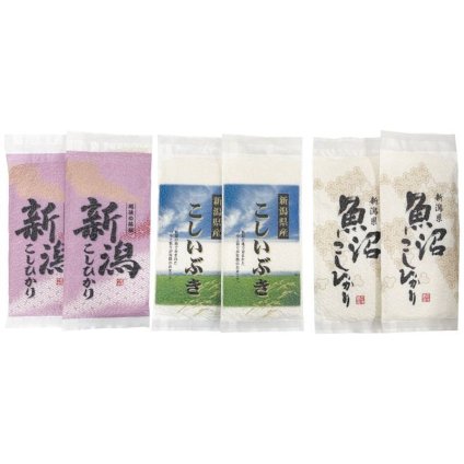 【ギフト対応無料】初代田蔵 新潟米食べくらべギフトセット HIRA-50 (HIRA-50) ※送料無料(北海道・沖縄は除く)