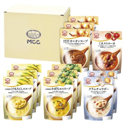お歳暮・冬ギフト MCC モーニングスープセット No30 (SG-30D) ※送料無料(北海道・沖縄・離島への配送不可)