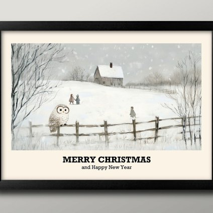 日本製 メリー クリスマス Xmas Christmas サンタクロース ビンテージイラスト A3 サイズ ポスター アート おしゃれ 絵画 インテリア 北欧 イラスト マット紙 艶消し アートパネル 額 フレーム デザイン 壁掛け ギフト 新築祝い ディスプレイ  速達 送料無料