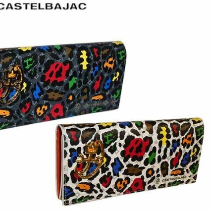 正規品 メンズ レディース CASTELBAJAC カステルバジャック 長財布 Leopard レオパール 029614 29614 ikt02 旅行 ギフト