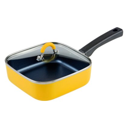 ToMay IH対応スクエアパン18cm イエロー ／フライパン 調理器具 キッチン用品 敬老の日 プレゼント ギフト お祝い いつ 70代 80代 メッセージ おじい おばあ 祖父母 お彼岸 お供え 秋 2026 送料無料 ギフト プレゼント プチギフト 内祝い 快気祝い 出産祝い 結婚祝い 引出物 新築祝い お返し