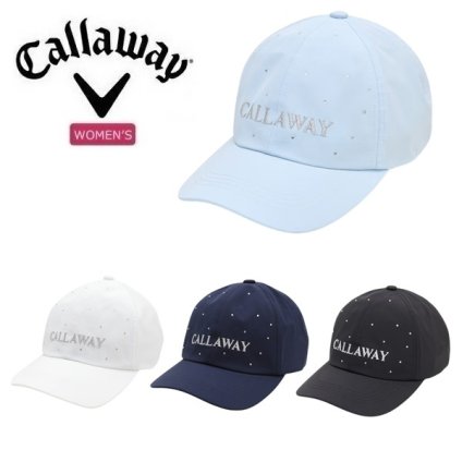 キャロウェイ ゴルフ キャップ レディース ラインストーンキャップ (WOMENS) Callaway Golf C25291206 お誕生日祝い お祝い 記念品 30代 40代 50代 60代 母の日 お母さん 還暦祝い 敬老の日 彼女 人気プレゼント プレゼント