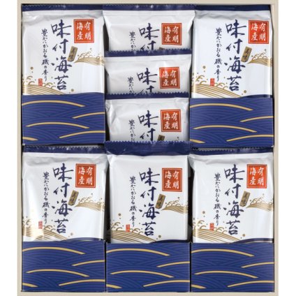 有明海産 味付海苔 [26-7613-084] YSS-25 有明海産味付け海苔 味のり 卓上 詰め合わせ 海苔ギフト 詰合せ お中元 お歳暮 内祝い 出産内祝い 結婚内祝い お返し 快気祝い 香典返し 贈り物 プレゼント