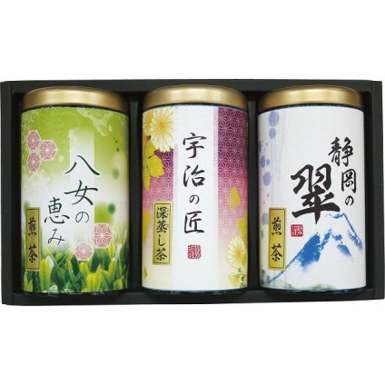 緑風園 三銘茶詰合せ 銘茶 [26-7591-049] 詰め合わせ お茶 日本茶 緑茶 セット 飲み比べ ギフト 贈り物 プレゼント