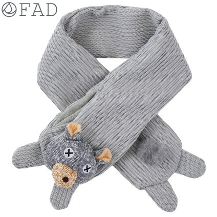DADWAYPET ダッドウェイペット FAD ファッド ノーティードッグ・トイ マフラー ベア 犬用おもちゃ