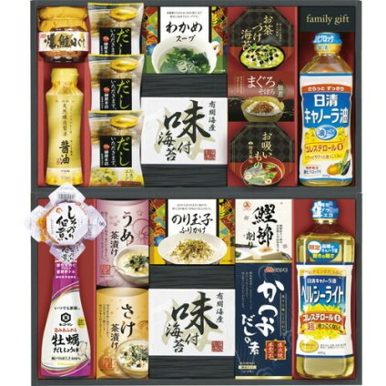 【送料無料・包装無料・のし無料】日清オイリオ食卓詰合せ NSO-100A(A3) /ギフト お歳暮 入学祝い 卒業祝い 就職祝い 結婚祝い 誕生日 出産祝い 引越祝い 香典返し 新盆 初盆 御礼 内祝い 快気祝い ご挨拶 志 法事