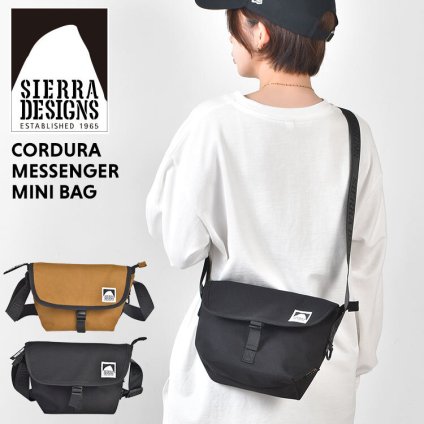 ショルダーバッグ SIERRA DESIGNS シエラデザインズ 大容量 メンズ レディース 大人 キッズ 軽量 軽い 小さめ 小さい メッセンジャーバッグ 斜めがけバッグ ミニショルダー ショルダーポーチ サブバッグ 鞄 ペットボトル 入る シンプル おしゃれ 無地 黒 ブラック ベージュ