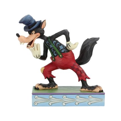 ビッグバッドウルフ ヴィランズ 15.7cm 3匹のこぶた | ディズニー トラディションズ ジムショア グッズ フィギュア 人形 置物 彫刻 Jim Shore 正規輸入品