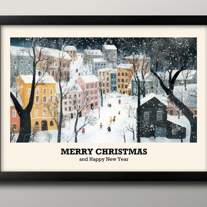 日本製 メリー クリスマス Xmas Christmas サンタクロース ビンテージイラスト A3 サイズ ポスター アート おしゃれ 絵画 インテリア 北欧 イラスト マット紙 艶消し アートパネル 額 フレーム デザイン 壁掛け ギフト 新築祝い ディスプレイ  速達 送料無料