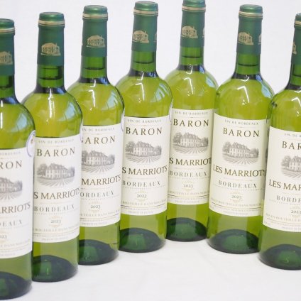 7本セット(金賞受賞フランス白ワインバロン・レ・マリオッツ) 750ml×7本