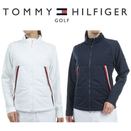 トミーヒルフィガー ゴルフ レディース  パテッド ハイブリッドジャケット TOMMY HILFIGER GOLF THLA477 秋冬モデル お誕生日祝い お祝い 記念品 30代 40代 50代 60代 母の日 お母さん 還暦祝い 敬老の日 彼女 人気プレゼント プレゼント