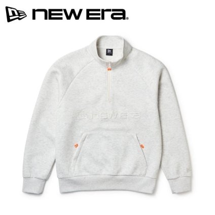 ニューエラ ゴルフ テック スウェット ハーフジップ プルオーバー Emboss Logo オートミール New Era Golf (15129438) 2026年秋冬モデル お誕生日祝い お祝い 記念品 お父さん 父の日 彼氏 男性 30代 40代 50代 60代 母の日 お母さん 還暦祝い 敬老の日 彼女 人気プレゼント プレゼント