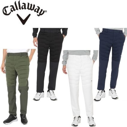 キャロウェイ メンズ ゴルフウェアパンツ スターストレッチ×二重織中綿パンツ (MENS) Callaway Golf C25226116 2025年秋冬モデル お誕生日祝い お祝い 記念品 お父さん 父の日 彼氏 男性 30代 40代 50代 60代  還暦祝い 敬老の日 人気プレゼント プレゼント