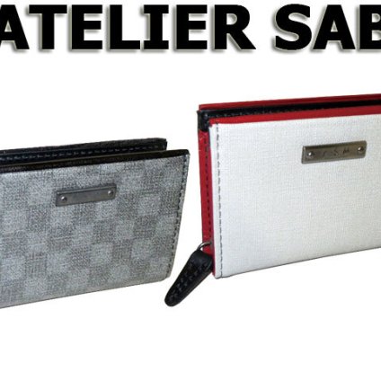 正規品 メンズ レディース ATELIER SAB アトリエサブ 新商品ファスナー 財布 折り財布 札入新品 黒 152611 0152611 ikt02 旅行 ギフト