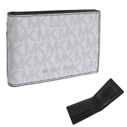 マイケルコース MICHAEL KORS カードケース カード入れ アウトレット パスケース 定期入れ COOPER COMPACT ID WALLET 36S5LCOE6B BRIWHT ホワイト